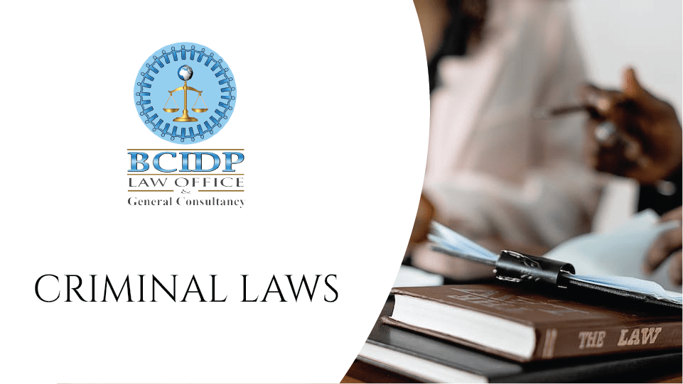 Criminal Laws