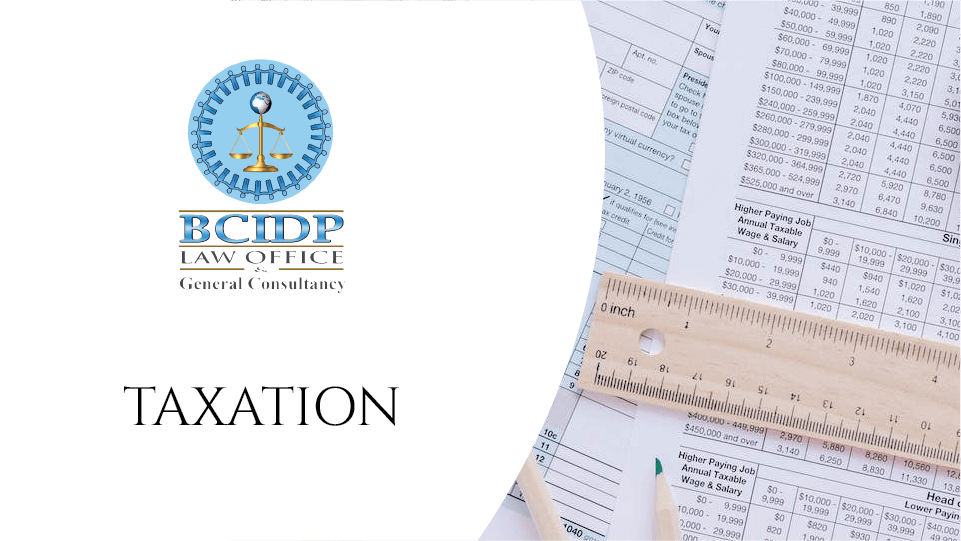 Taxation